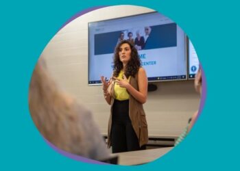 Irene Kelly, WEV’s Financial Education Manager, discusses financial empowerment in a workshop