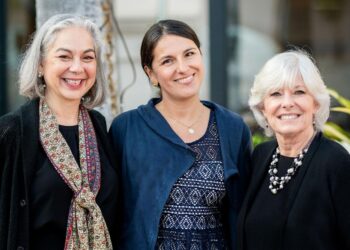 WEV supporters empower women business owners like Elsa Cisneros and Lili Munoz, shown with CEO Kathy Odell.