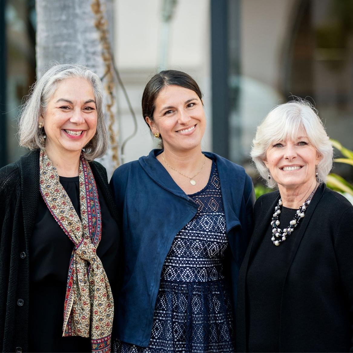 WEV supporters empower women business owners like Elsa Cisneros and Lili Munoz, shown with CEO Kathy Odell.