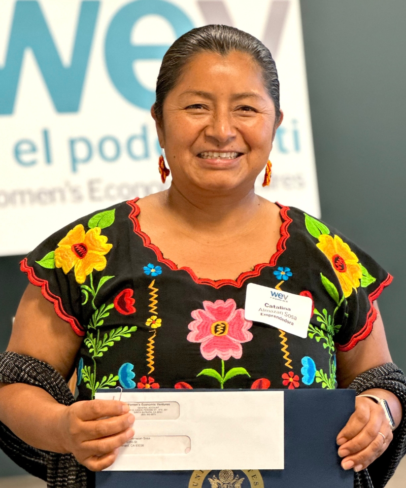 Catalina Almazán, owner of Artesania Ita Indivi Oaxaqueña and WEV Emprendimiento graduate