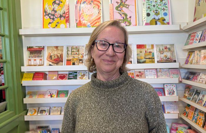 Elaine O’Malia, owner of Laine Designs