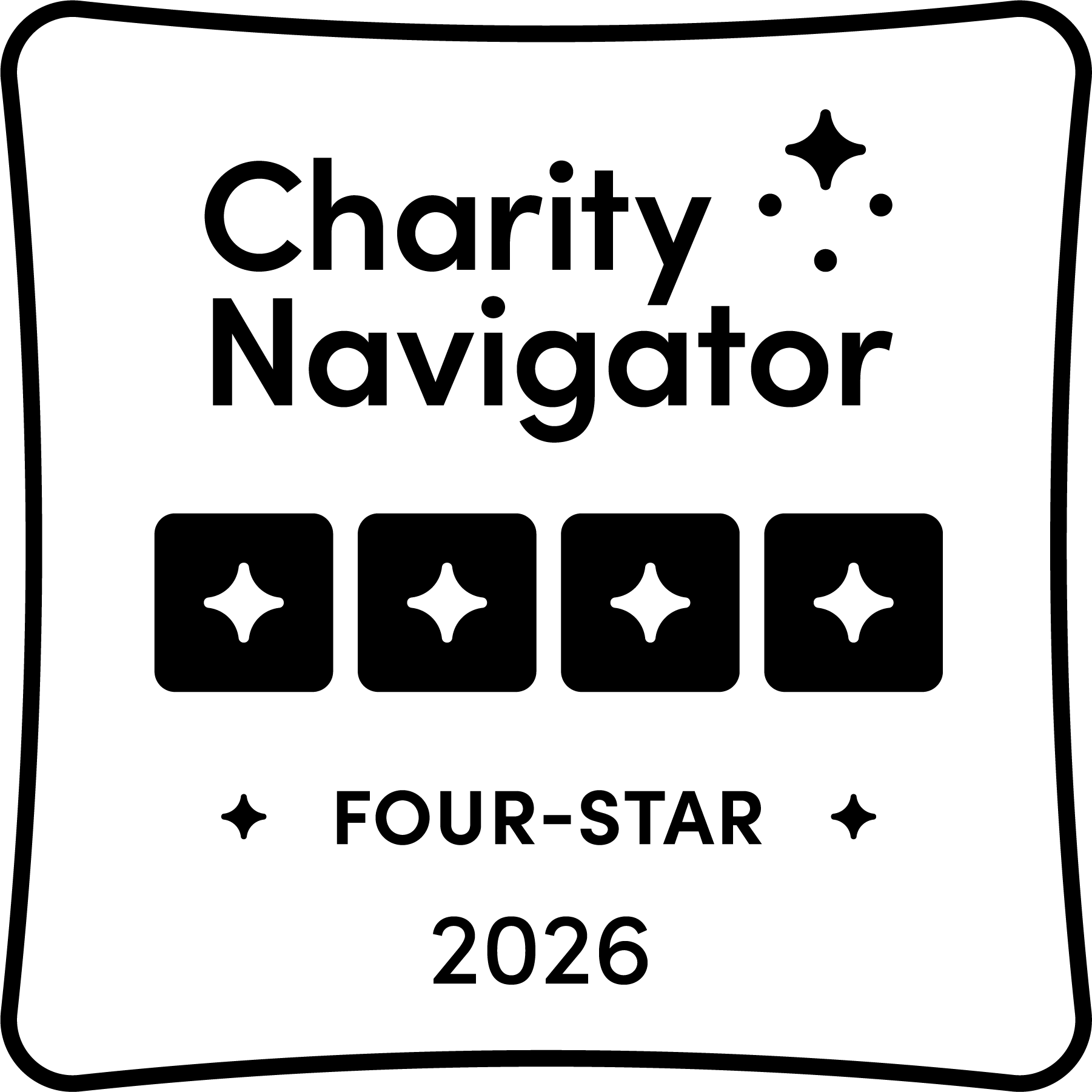 Charity Navigator Four-Start Charity Badge